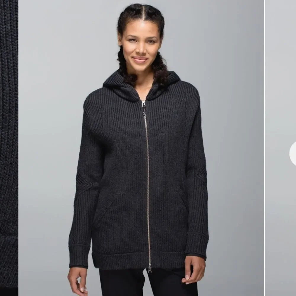 Lululemon SweatEr Once A Day
Jacket
Heathered Black - Picture 1 of 11